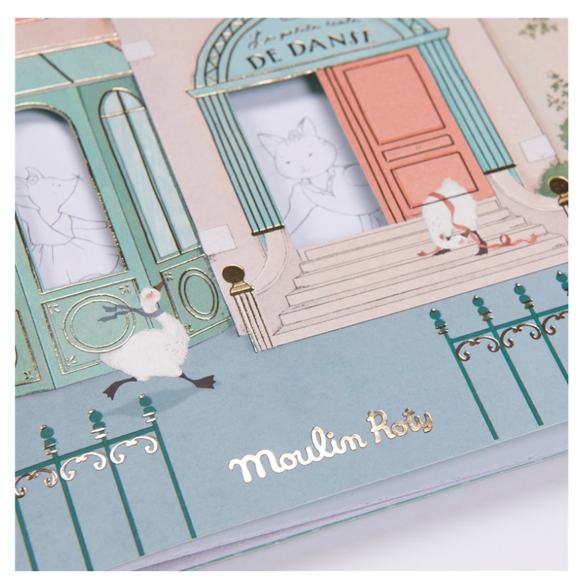 MOULIN ROTY Cuaderno de pegatinas Escuela del baile