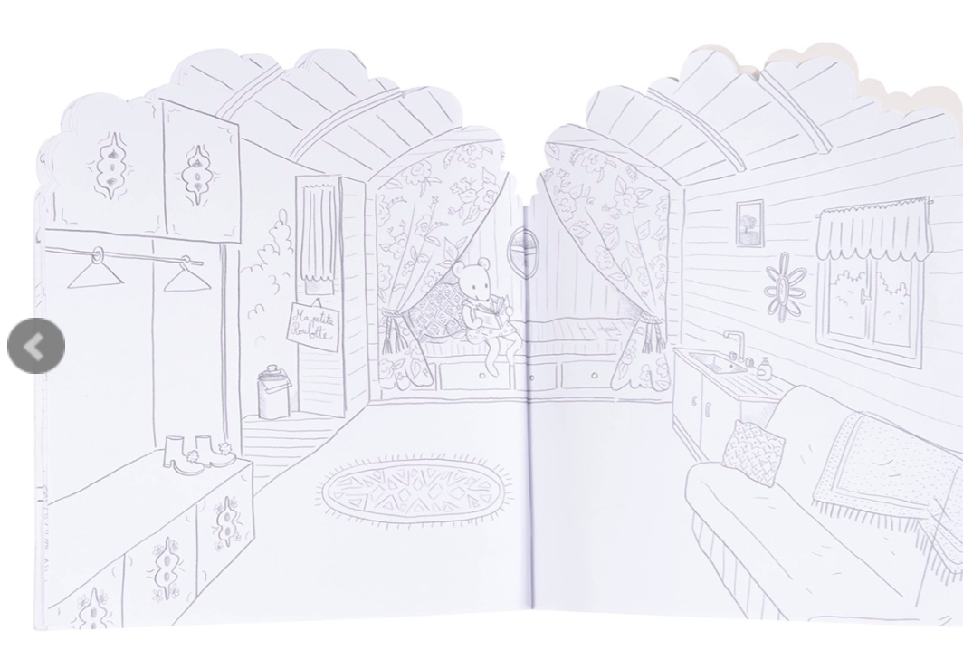 MOULIN ROTY Cuaderno pegatinas Gran Familia