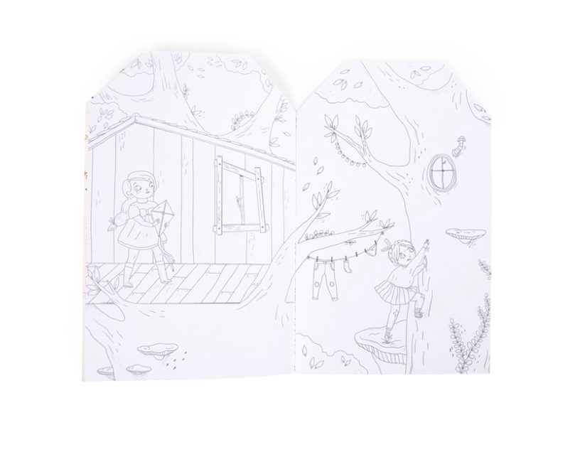 MOULIN ROTY Cuaderno pegatinas Parisinas