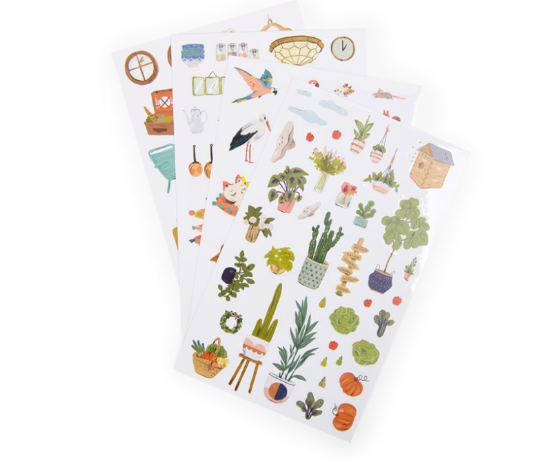 MOULIN ROTY Cuaderno pegatinas Parisinas