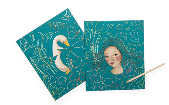 MOULIN ROTY Tarjetas rasca-rasca Rosalies