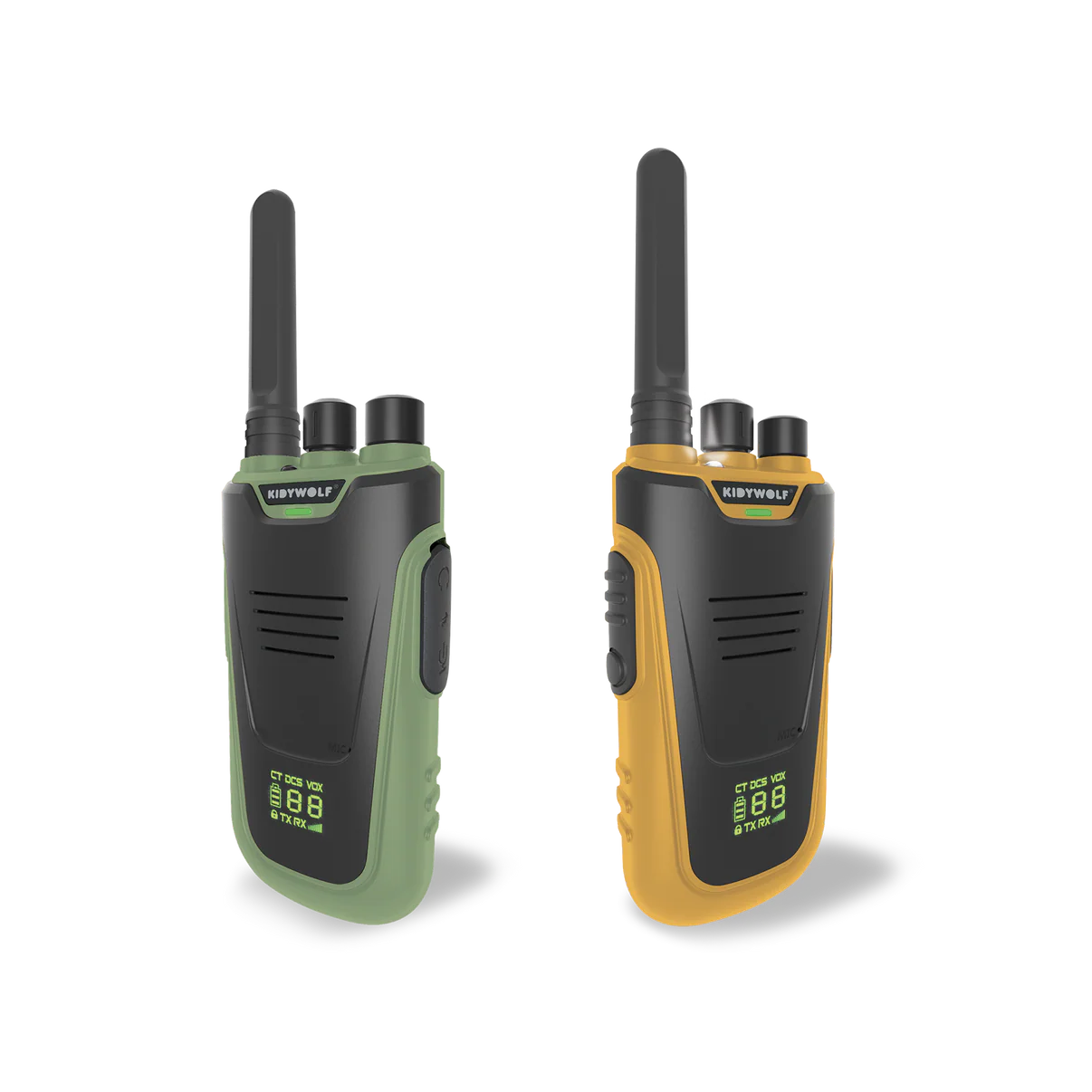 KIDYTALK walkie-talkies verde mostaza