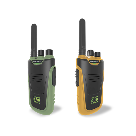 KIDYTALK walkie-talkies verde mostaza