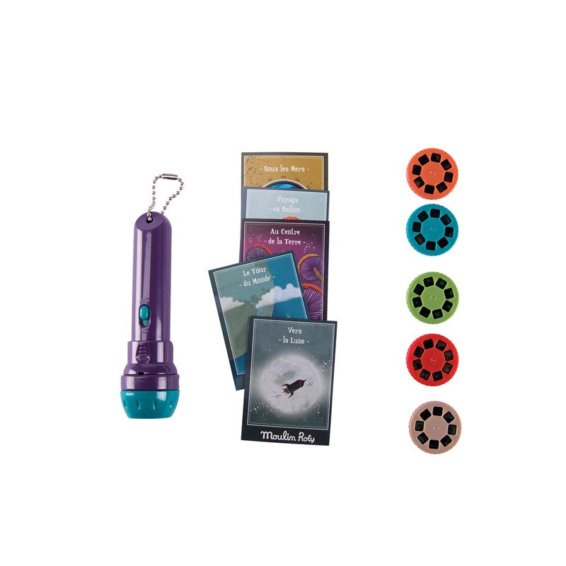 MOULIN ROTY Libro linterna de historias Grandes viajes
