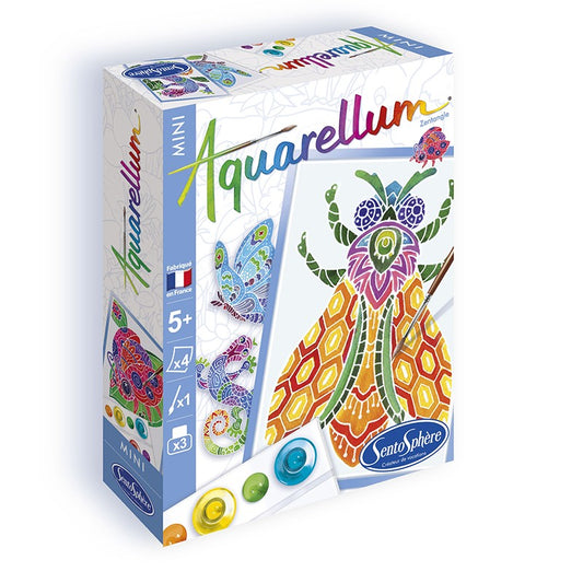 Mini Zentangle de acuarela