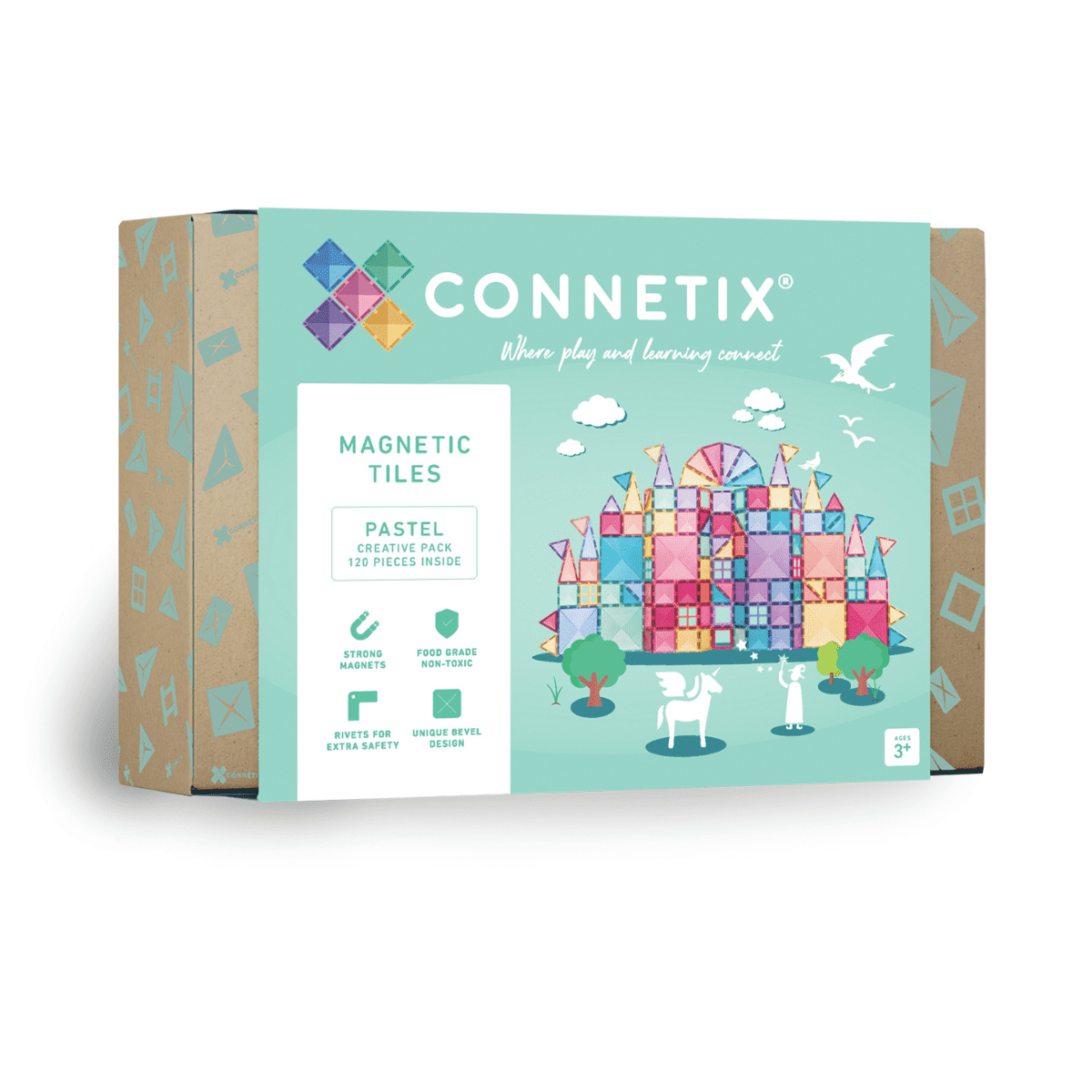 CONNETIX Pastel Creative pack 120 pc