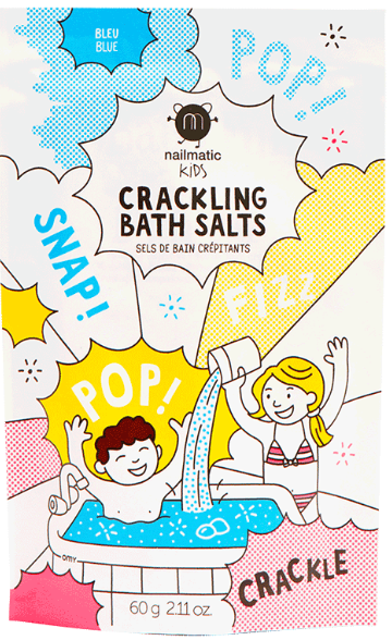 CRACKLING BATH SALTS BLUE