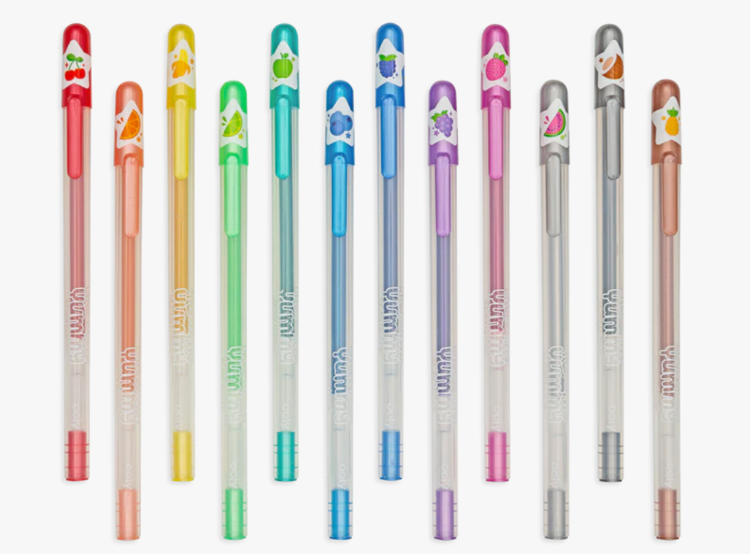 BOLÍGRAFOS DE GEL YUMMY GLITTER
